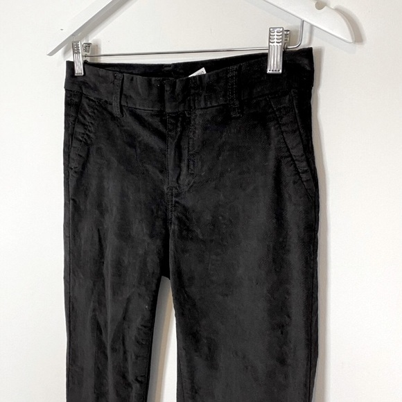 Kut From The Kloth Diana Black Velvet Skinny Pants LIKE NEW - Picture 6 of 8